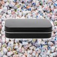 thumbnail image 2 of Storage Box Small Jewelry Candy Coin for Key Organizer Tin Flip Black Gifts Seal Black, 2 of 4