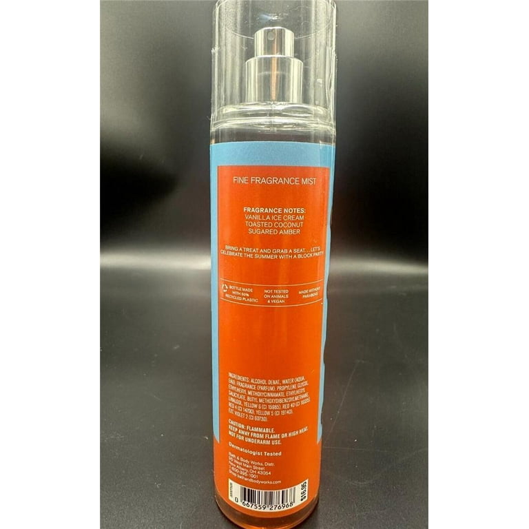 Bath Body Works Whipped Coconut Milkshake, Fine Fragrance Mist