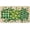 Shamrock, variant on St Patrick''s Day Door Mat Green Shamrock Clover Decorative Front Welcome Doormat 17x29 Inch Indoor Outdoor Non Slip Rubber Backing Seasonal Entryway Kitchen Floor Decoration