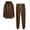 Brown, variant on Mrat Matching Set 2024 Trendy Womens 2 Piece Outfits Loungewear Hoodie Oversized Sweatshirt Jogger Sweatpants Tracksuit Sweatsuit Set Fall Clothes S-108 Navy M
