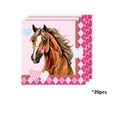 thumbnail image 1 of SIYTUAU Themed Paper Napkins With Checkered Horse Racing Design For Party Decoration Celebration And Festive Table Setting Use, 1 of 6