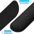 thumbnail image 2 of MesaSe CHUANK Enlarge Keyboard Wrist Rest Pad Memory Foam Set Wrist Cushion Support for Easy Typing & Pain Relief Mouse Wrist Pad Anti-Slip Wrist Support for Gaming Computer  Laptop  Offi, 2 of 7