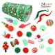 thumbnail image 1 of Juguetes interactivos para gatos pequeños, adecuados para gatos de interior, incluyendo túnel para gatos y set de Santa Claus., 1 of 6