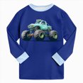 thumbnail image 4 of ZIXKCGDSE Boys 2 Piece Outfits Crewneck Graphic T-Shirt and Pants Fall Fashion Clothing Size 3-4 Years, 4 of 4