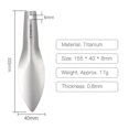 thumbnail image 1 of TOMSHOO Titanium Garden Hand Shovel Outdoor Camping Hiking Backpacking Trowel, 1 of 5