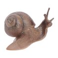 thumbnail image 2 of 1 Pce Simulation d'Artisanat d'Escargot Décoration d'Escargot Solide Fourniture Microlandschaft (Café), 2 of 5