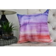 thumbnail image 2 of 26 Inch Sunset Beauty Multi Color Stripe Print Decorative Throw Pillow, 2 of 2