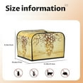 thumbnail image 5 of Fotbe Bunch of Grapes for Four Slice Toaster Cover, Fingerprint Protector, Super Soft Appliance Cover And Dust Cover,Bread Dust Cover & Fingerprint Protection, 5 of 7