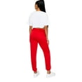 thumbnail image 2 of Victorious Women's Lightweight Fleece Elastic Bottom Sweatpants with Pockets, Up To 5X, 2 of 3