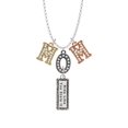 thumbnail image 2 of Delight Jewelry Ride Like You Stole It Multi-Colored Crystal Mom Charm Necklace, 2 of 5