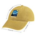 thumbnail image 2 of Gogh Outside Sand Colour Hat Adjustable Funny Fashion Unisex Baseball Cap for Men Women, 2 of 7
