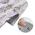 thumbnail image 5 of Xecao Lavender Flowers 2-Piece Vintage Seamless Anti-Skid Mat Set, featuring a stylish pattern for a safe and elegant toilet rug experience, 5 of 6