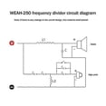 thumbnail image 2 of Treble+Bass 2 Way Speaker Crossover HiFi High-Fidelity Frequency Divider Fever Bookshelf Speaker Mod, 2 of 5