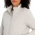 thumbnail image 3 of Three Dots Ladies' Quilted Jacket (Grey, m), 3 of 4
