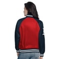 thumbnail image 2 of Women's Starter Red/Navy Boston Red Sox Home Run Full-Snap Varsity Jacket, 2 of 2