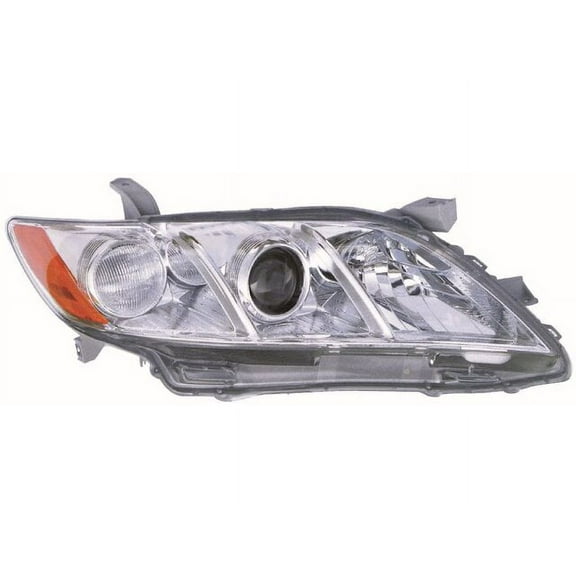 Right Passenger Side Headlight Lens Housing - Compatible with 2007 - 2009 Toyota Camry LE XLE 2008
