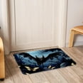thumbnail image 6 of Bat Polyester Non-Slip Outdoor Carpet Door Mat - Machine Washable Door Rugs, 6 of 6