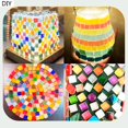 thumbnail image 3 of Giftmeet 350 piezas de mosaicos de vidrio amarillos para manualidades, 3 of 6