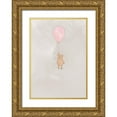 thumbnail image 1 of Artographie Studio 24x32 Gold Ornate Wood Framed with Double Matting Museum Art Print Titled - The Teddybear and The Balloon, 1 of 4