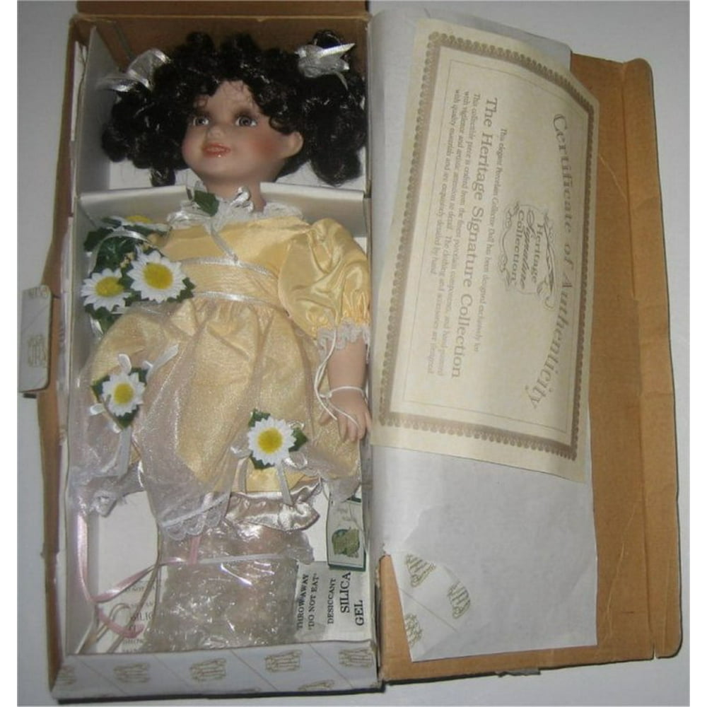 Daisy Heritage Signature Collection Porcelain Doll w/ COA
