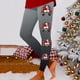 thumbnail image 1 of WILLBEST Leggings de Entrenamiento de Cintura Alta Para Mujer, Pantalones de Yoga Suaves y Elásticos Con Estampado Navideño, Diseño de Bloques de Color Para Fitness y Running. Extra Grande, 1 of 4