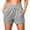 Z110 Gray, variant on Womens Athletic Shorts 5 Inch Inseam Crossover V-Waist Workout Shorts with Pockets Soft Stretch Running Gym Exercise Yoga Clothes 2026 Purple,S