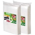 thumbnail image 1 of ATSAMFR 200 Pint Size 6x10Inch Vacuum Sealer Food Sealer Bags with BPA Free,Heavy Duty,Great for Vac storage or Sous Vide Cooking, 1 of 7