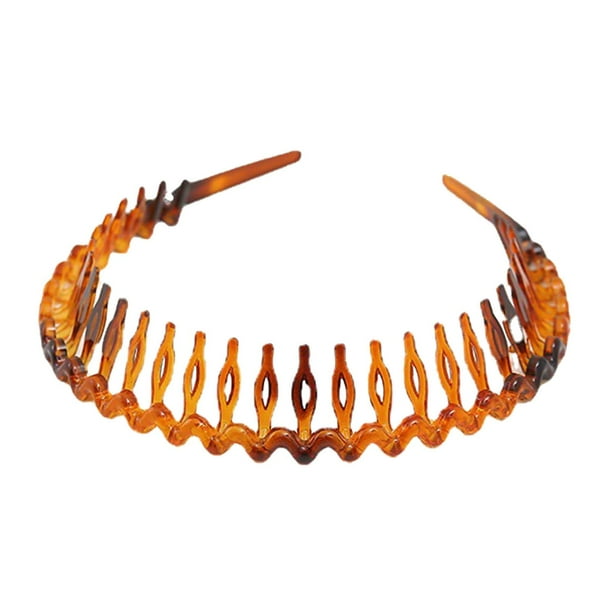 Diadema de plástico Colcomx Aro de pelo Antideslizante
