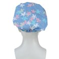 thumbnail image 5 of Women Scrub Cap Unisex Nurse Adjustable Cotton Reuseable Surgical Hats, 5 of 5