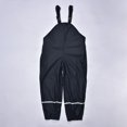 thumbnail image 6 of TOOYOU Boys Girls Romper Toddler Water Proof Rain Pants Dungarees Windbreak Cute Suspender Trousers Pants For Boys And Girls Children Fashion Rain Wear Navy Size 6-7 Years, 6 of 8