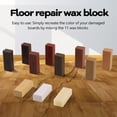 thumbnail image 4 of Walmeck Laminate Repairing Kit Wax System Floor Worktop Sturdy Casing Chips Scratches Mending Only Consumables, 4 of 7