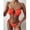 40-Orange, variant on SELONE Bikini Sets for Women 2 Piece Bikini Hawaiian Hollow Out Beach Beachwear Fashion Tummy Control Swimsuits for Women Plus Size Bathing Suit for Women Bathing Suit for Women Tummy Control Black L