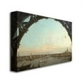 thumbnail image 3 of Trademark Fine Art "London Through an Arch of Westminster" Canvas Wall Art by Canatello, 3 of 3