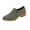 Green, variant on Womens Pointed Toe Ankle Booties Low Heel Side Zipper Solid Color Shoes Faux Leather Boots Brown 6.5(38)