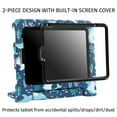 thumbnail image 2 of HDE iPad Mini 6 Case Kids Shock Proof Cover with Built-In Screen Protector Handle Stand for 6th Generation iPad Mini 2021 (8.3 Inch) - Shark, 2 of 7