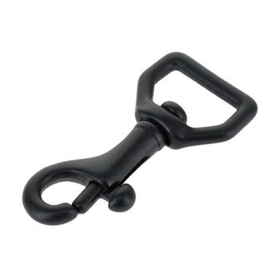 45 1/2" PVD Black Matte, Swivel Bolt Snap, Solid Brass-LL