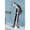 thumbnail image 3 of Kingston Brass KS8728CML Manhattan Widespread Kitchen Faucet with ABS Sprayer..., 3 of 7