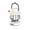 #004-White, variant on YiJuHui Nightlight Outdoor Camping Lamp Portable Rechargeable Waterproof LED Lantern Hanging Hook Warm Light Tent Hurricane Emergency Light Home Decor Mood Light