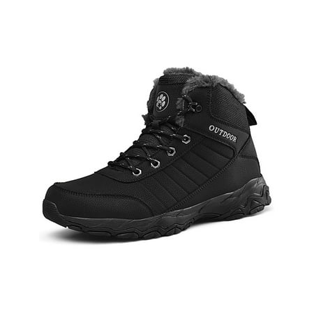 Men Winter Outdoor Snow Boots Anti-Slip Warm Large Size Hiking