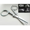 2 New Folding Scissors Pocket Travel Small Cut Trim Crafts Sharp Blade Emergency