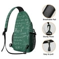 thumbnail image 2 of Astronomy Physics Chemistry Experiment Science Lover Gifts Multipurpose Crossbody Sling Backpack for Travel, 2 of 6