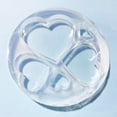 thumbnail image 1 of Techinal Crystal Epoxy Resin Mold Love Heart Five-pointed Star Moon Shape Keychain Pendant Casting Silicone Mould DIY Crafts Jewelry Making Tools, 1 of 10