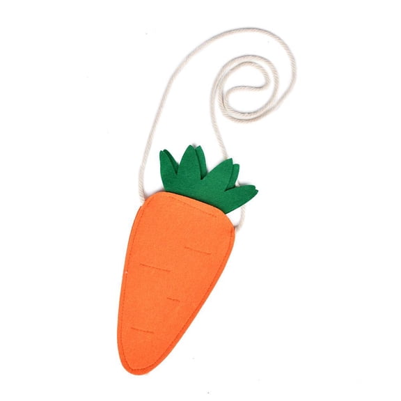 Easter Carrot Purse Cute Shoulder Bag With Carrot Pattern For Girls And Women