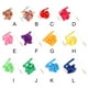thumbnail image 3 of Eigraketly Varitas de cinta de 2 metros, recuerdos de fiesta, entrenamiento de arcoíris, bolsa de fiesta portátil, rellenos, serpentinas de Ropa Deportiva, Zapatos Rosa, 3 of 6