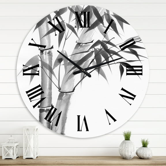 Designart 1 in Quartz Traditional Wall Clock