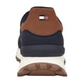 thumbnail image 4 of Zapatilla Tommy Hilfiger Gani para hombre, color azul marino/coñac, talla 11, 4 of 6