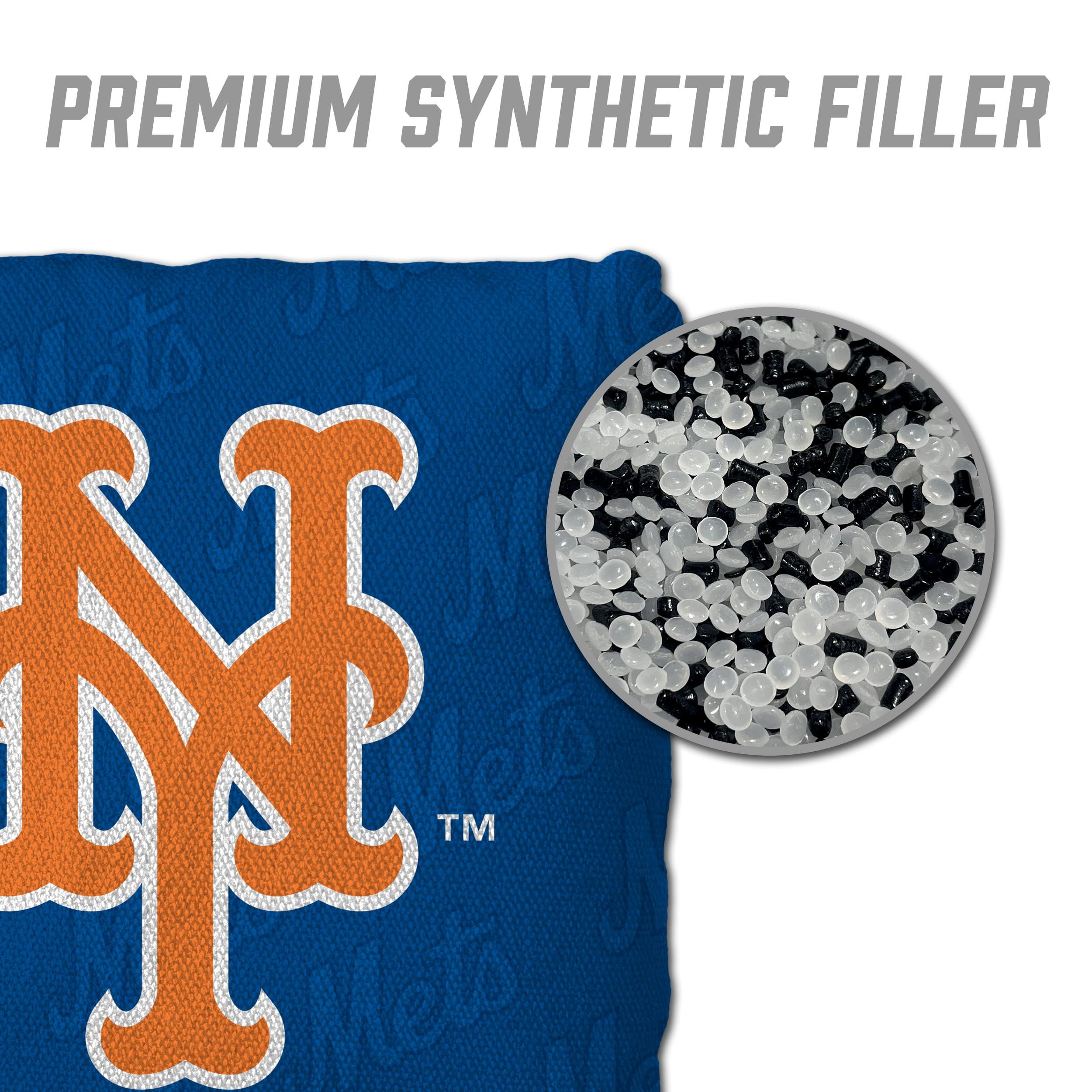 MLB New York Mets Cornhole Bags - 4PK - Blue