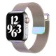 thumbnail image 1 of Correa para Apple Watch Band 44mm 45mm 41mm Ultra 49mm 42mm 40mm 45 mm Milanese Loop pulsera correa iwatch series 8 7 3 4 5 6 SE Tan Jianjun unisex, 1 of 2