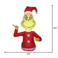 Airblown Inflatables Dr. Seuss Grinch Car Buddy