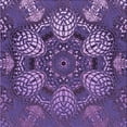 thumbnail image 1 of Ahgly Company Machine Washable Indoor Square Transitional Purple Area Rugs, 8' Square, 1 of 7